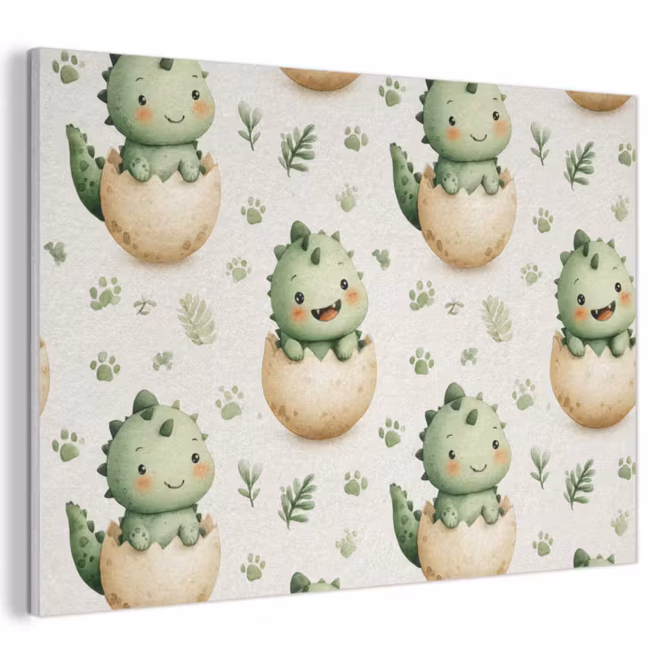 Akustikbild - Dino - Eier - Grün — 1
