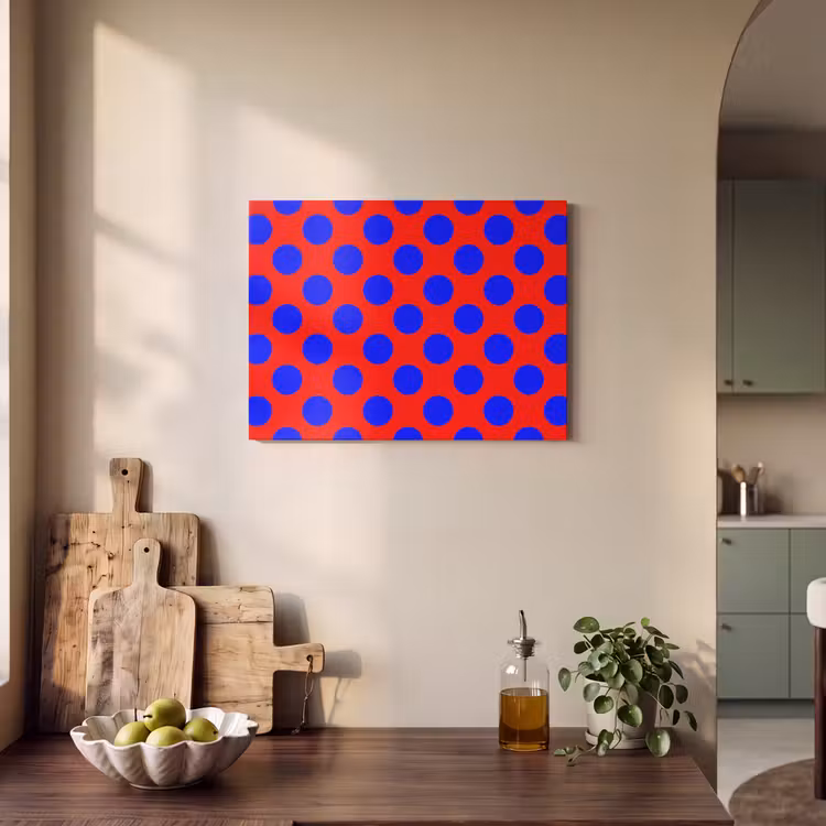 Akustikbild - Dots - Klassisch - Rot — 2