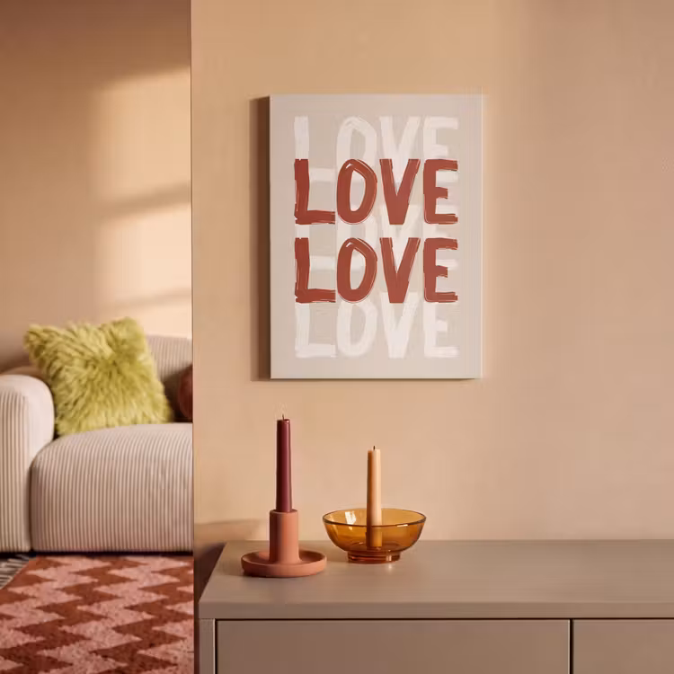 Akustikbild - Liebe - Rot - Text — 3