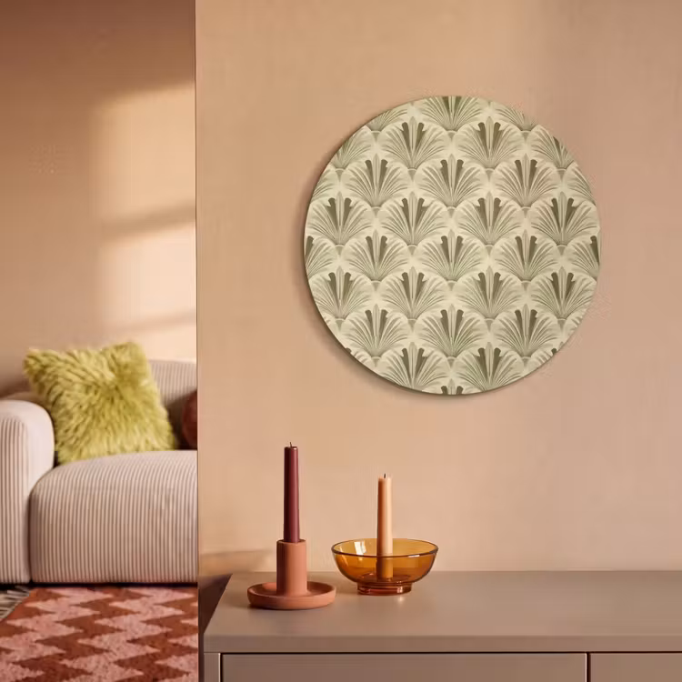 Akustikbild Rund - Klassisch - Ventilator - Grün — 2