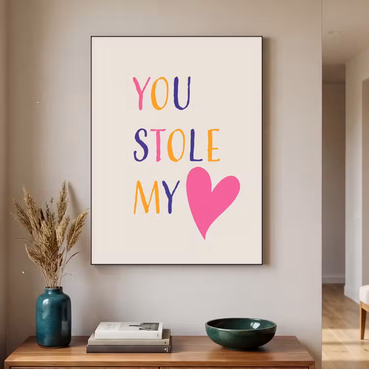 Art Frame - Herz - Valentinstag - Text — 2