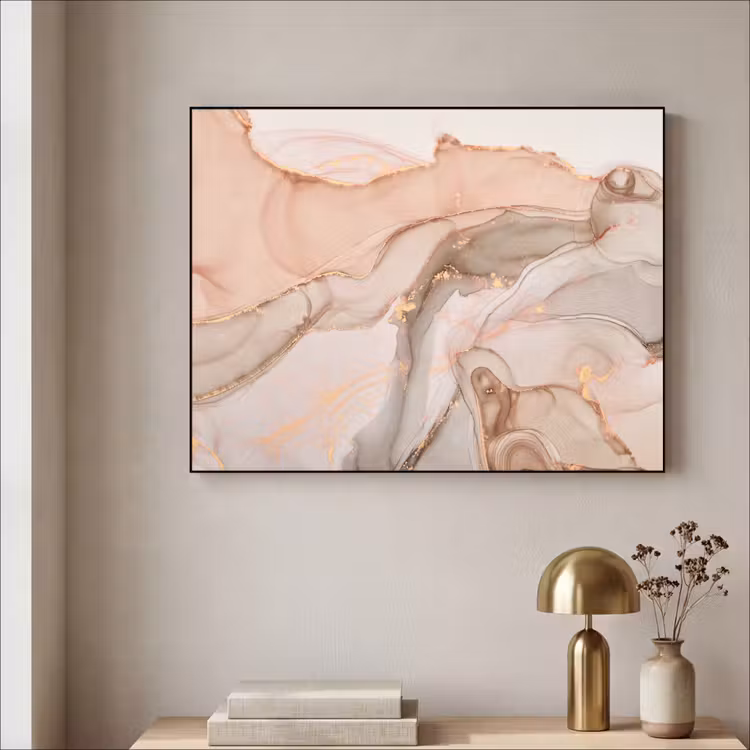 Art Frame - Marmor - Rosa - Rosa — 3