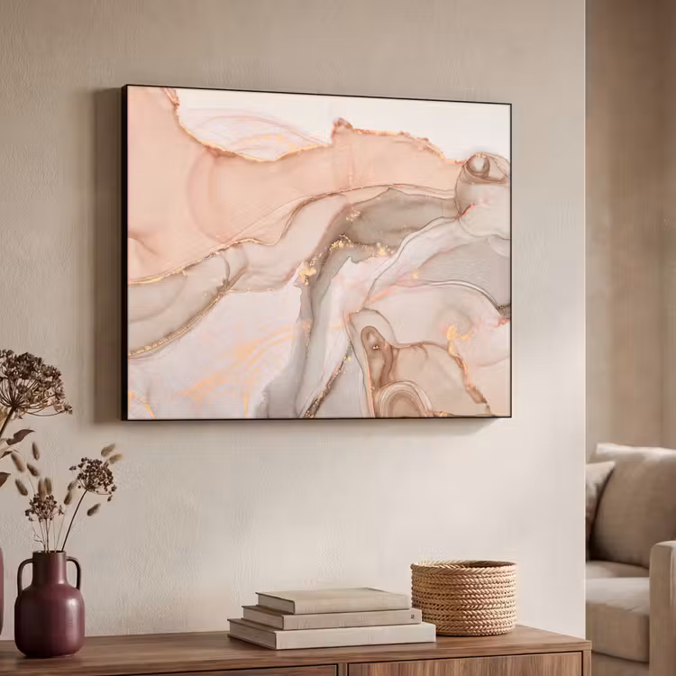 Art Frame - Marmor - Rosa - Rosa — 4