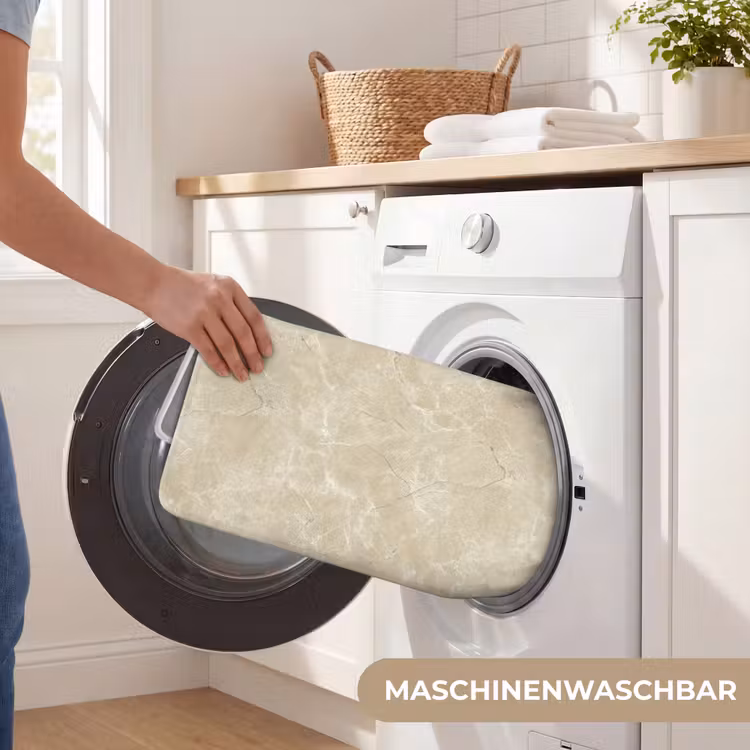 Badematte - Hellbeige - Marmor - Diffusionsäderung — 7