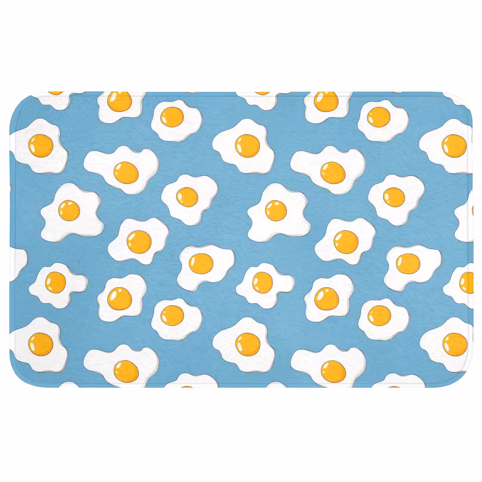 Badematte - Eier - Eigelb - Blau — 1