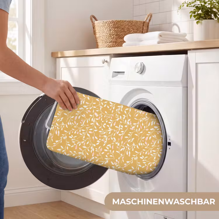Badematte - Äste - Muster - Ocker — 7