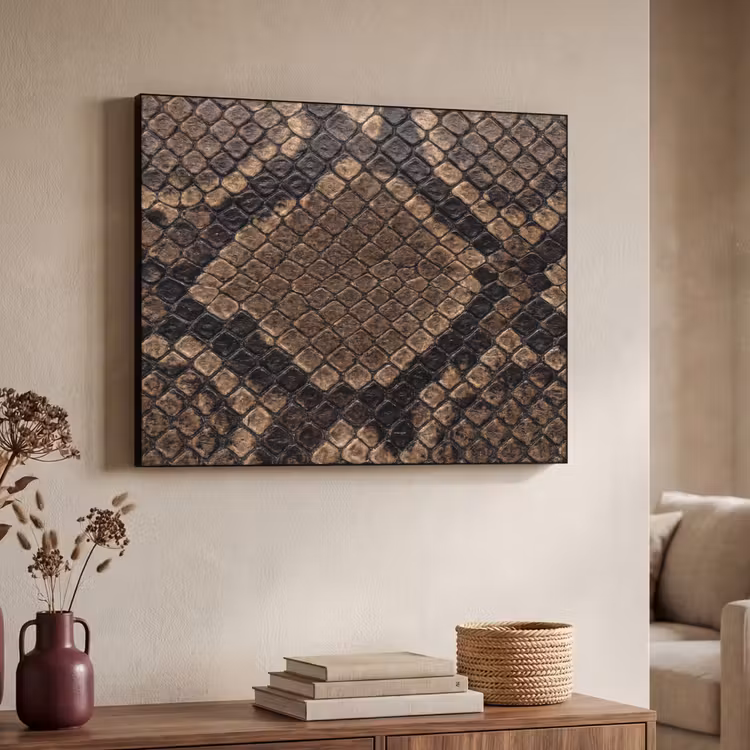 Art Frame - Python - Schuppen - Bronze — 4