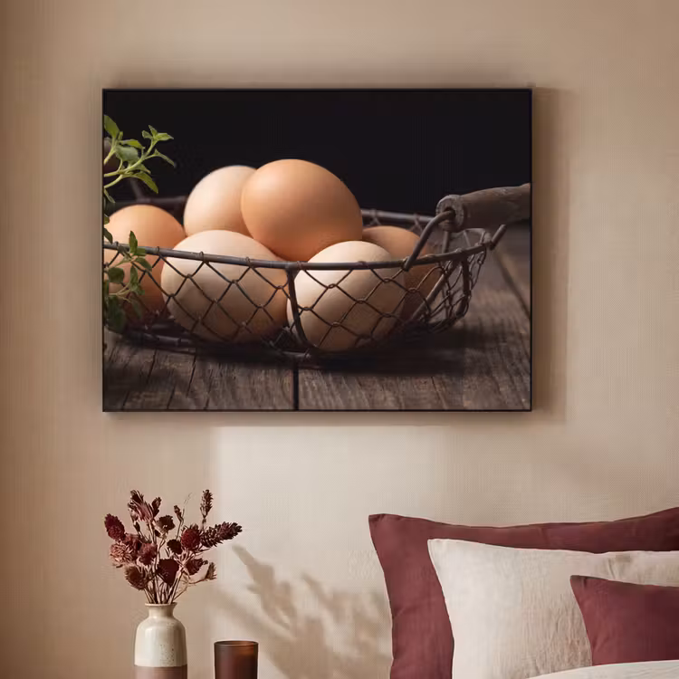 Art Frame - Eier – Korb – Essen — 2
