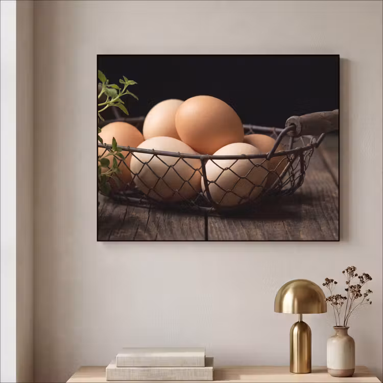 Art Frame - Eier – Korb – Essen — 3