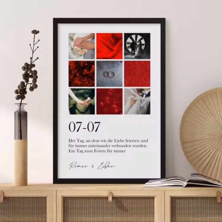 Poster mit Rahmen - Bedeutung der Collage — 4