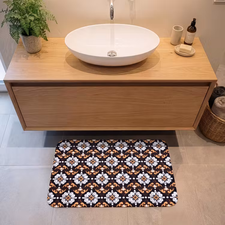 Badematte - Traditionell - Elementar - Farbenfroh — 2