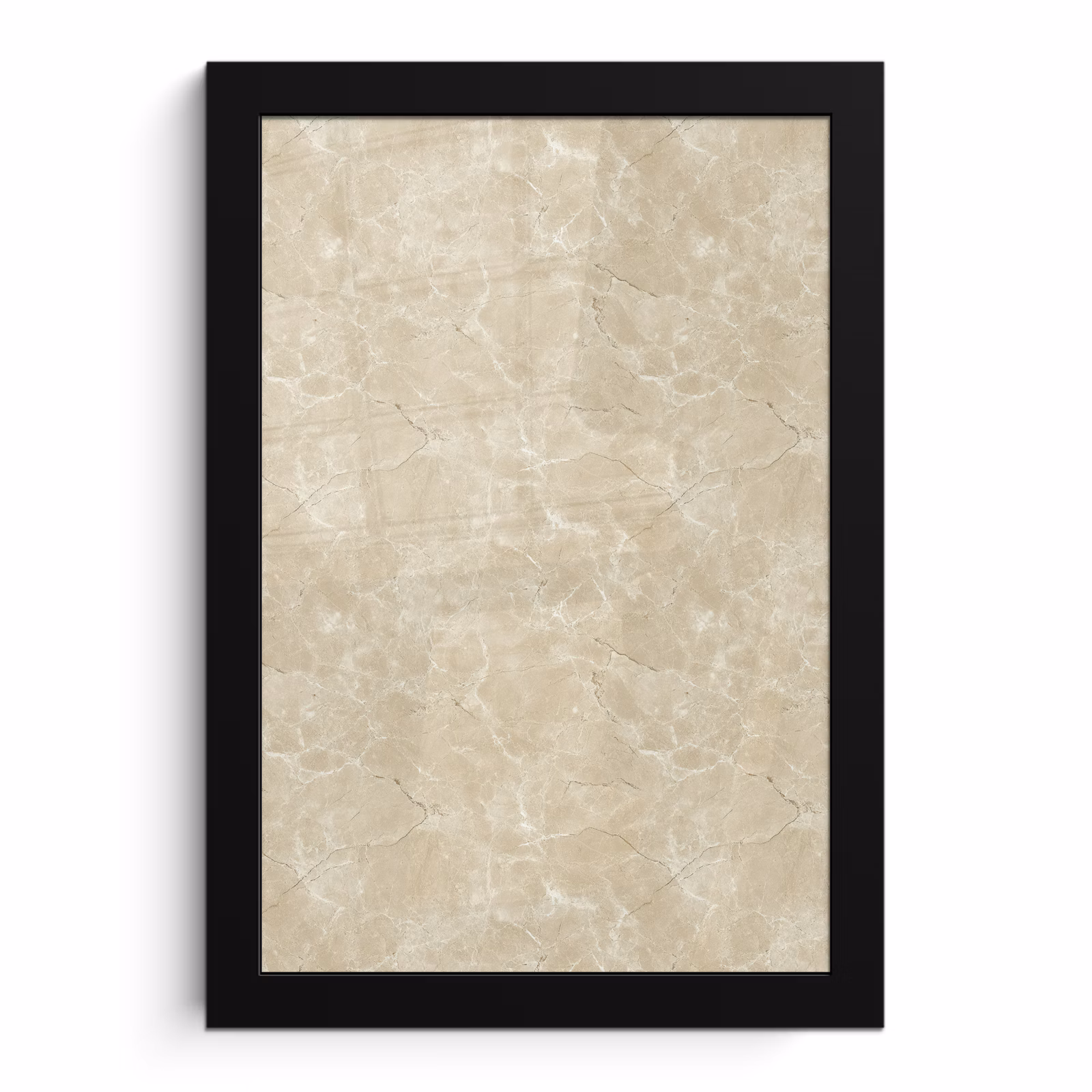 Bilder mit Rahmen - Hellbeige - Marmor - Diffusionsäderung — 1