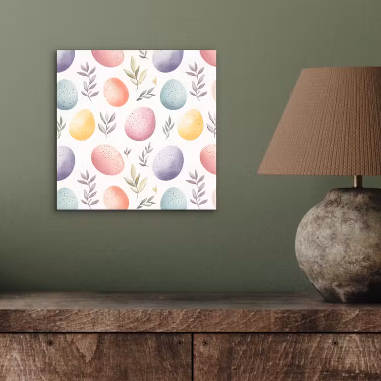 Aluminium Bilder - Eier - Bunt - Muster — 3