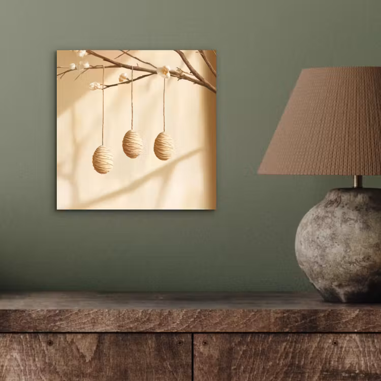 Aluminium Bilder - Beige - Osterkuchen - Eier — 3