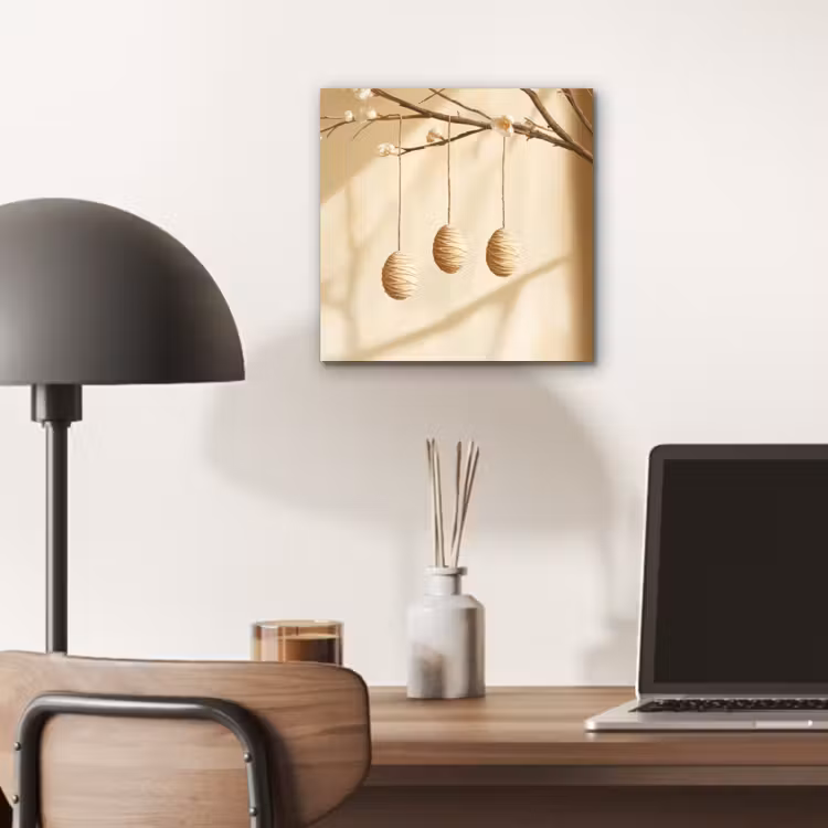 Aluminium Bilder - Beige - Osterkuchen - Eier — 6