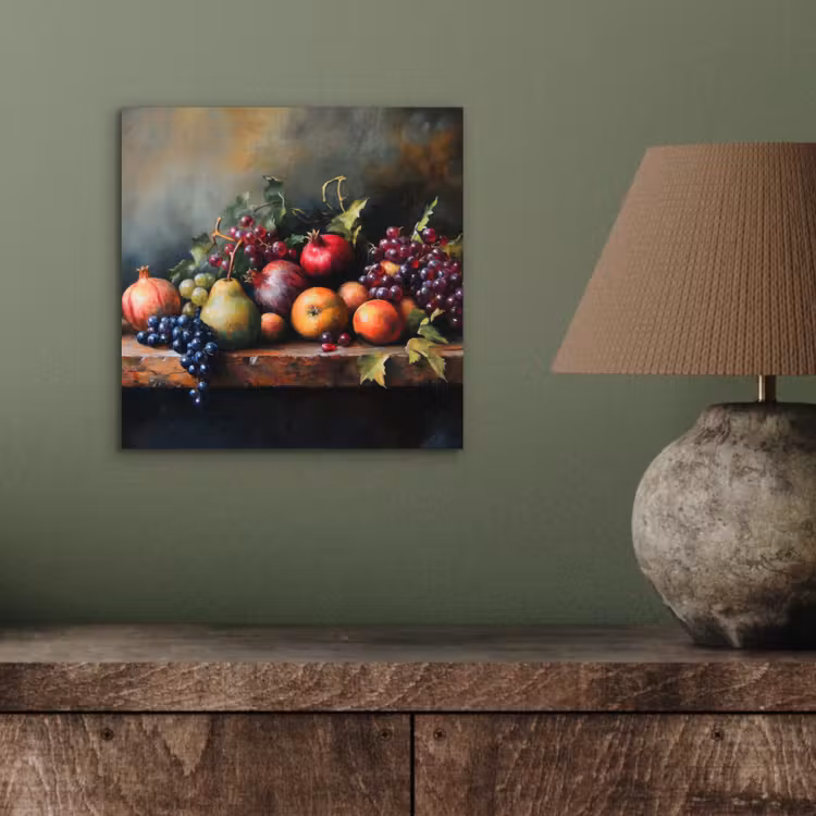 Alu-Dibond-Bild - Rustikal - Stilleben - Obst — 3