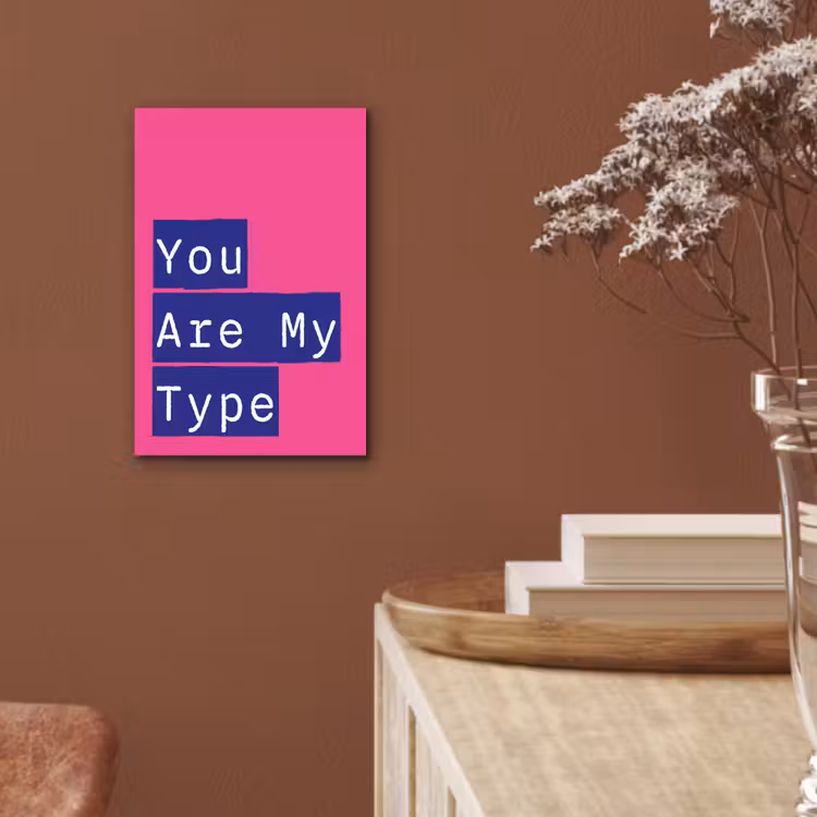 Alu-Dibond-Bild - Valentinstag - Text - Liebe — 5