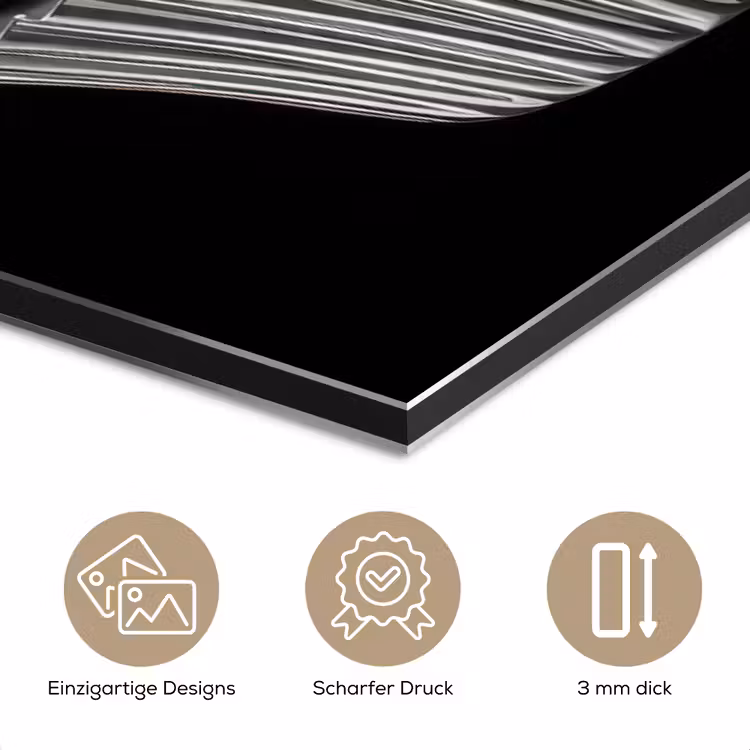 Alu-Dibond-Bild - Cupcake - Luxuriös - Silber — 7