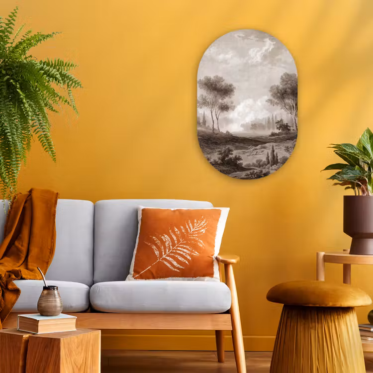 Forexbild Oval - Klassisch - Landschaft - Neutral — 2