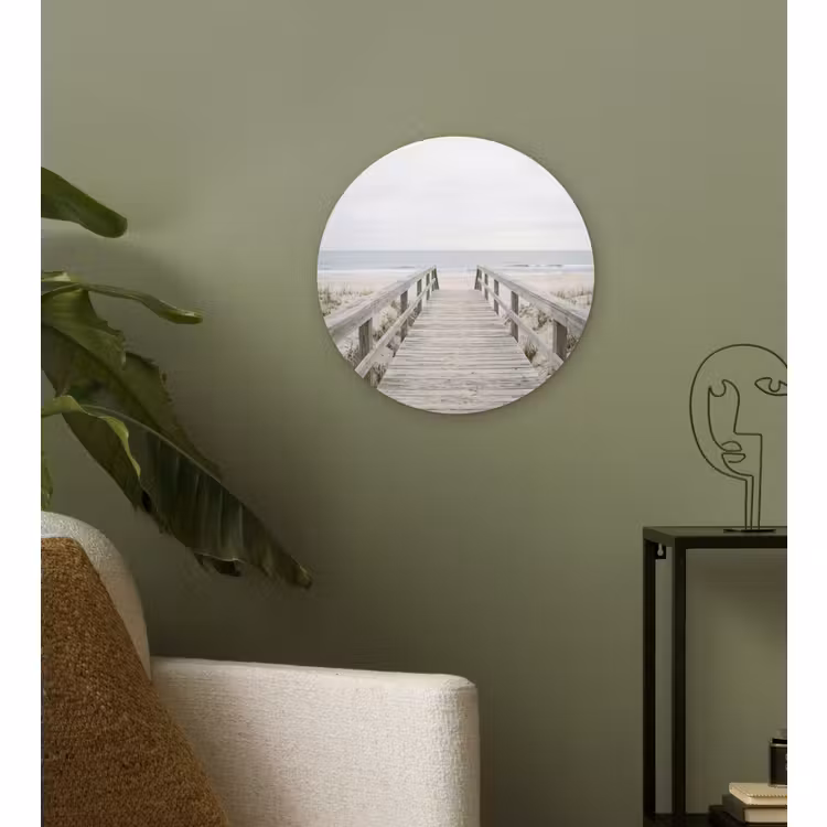 Forexbild Rund - Dünen - Decking - Meer — 3