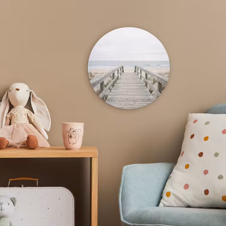 Forexbild Rund - Dünen - Decking - Meer — 5