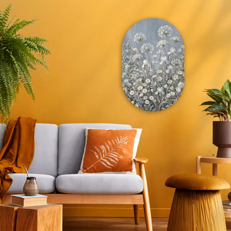 Forexbild Oval - Blumen - Botanisch - Blau — 2