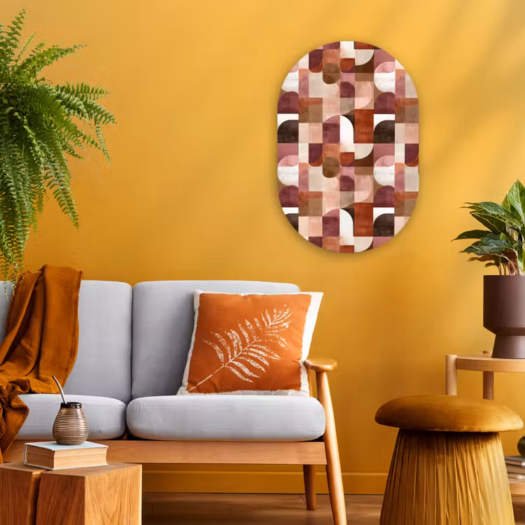 Forexbild Oval - Geometrie - Modern - Retro — 2