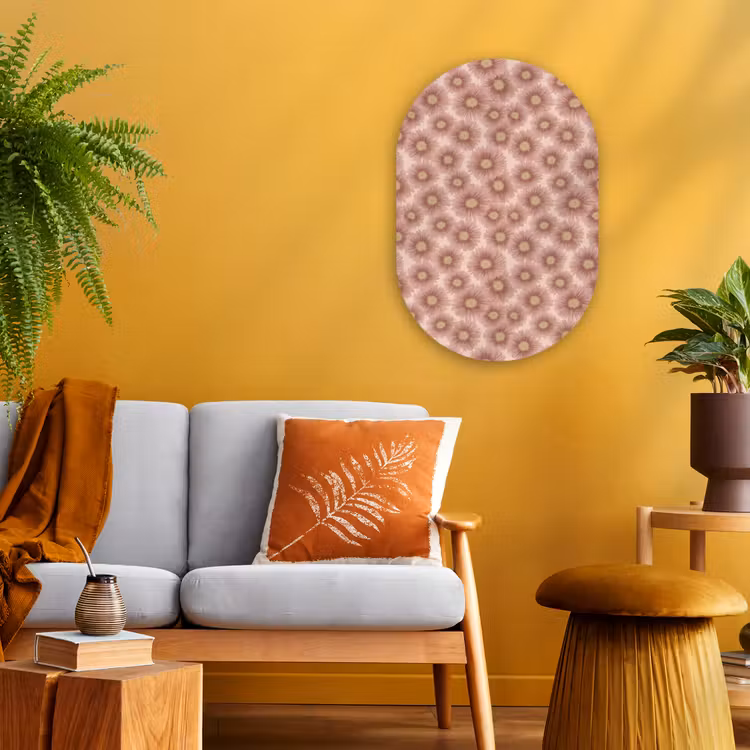 Forexbild Oval - Gerbera - Blumen - Rosa — 2