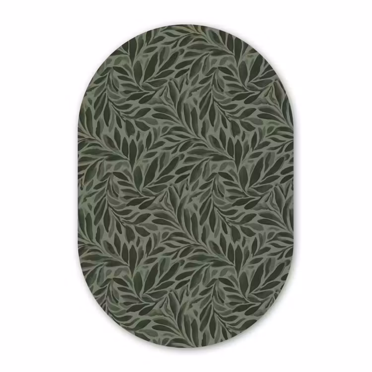 Forexbild Oval - Blätter - Bio - Grün — 1
