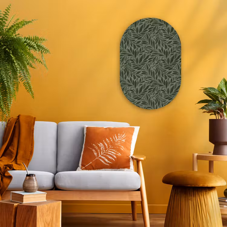 Forexbild Oval - Blätter - Bio - Grün — 2