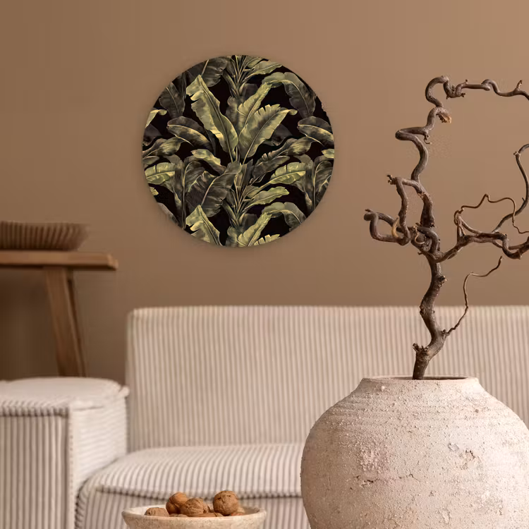 Forexbild Rund - Botanisch - Blätter - Grün — 2
