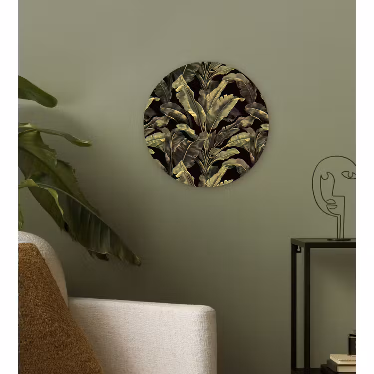Forexbild Rund - Botanisch - Blätter - Grün — 3