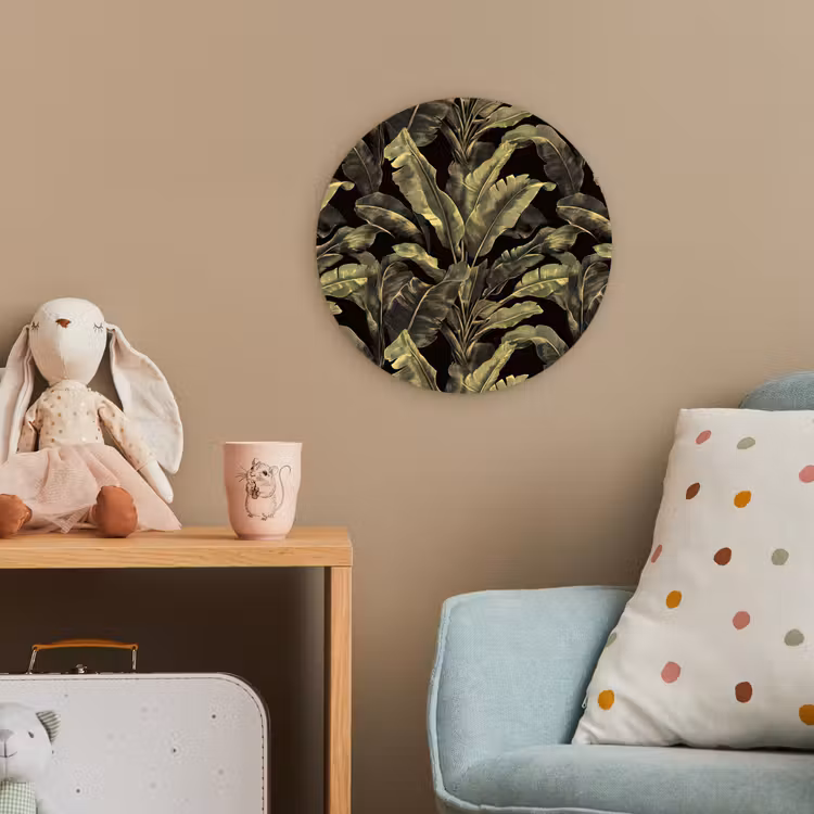 Forexbild Rund - Botanisch - Blätter - Grün — 5