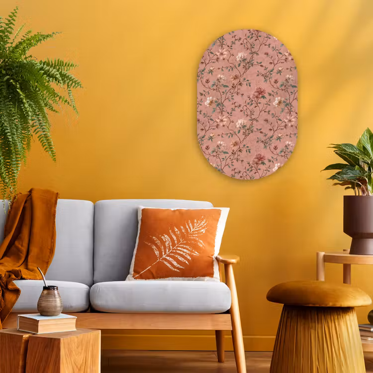 Forexbild Oval - Botanisch - Blumen - Rosa — 2