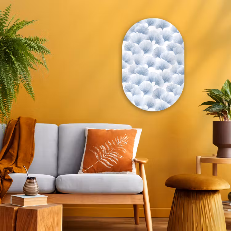 Forexbild Oval - Ventilator - Modern - Blau — 2