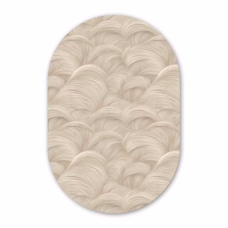 Forexbild Oval - Bögen - Muster - Beige — 1