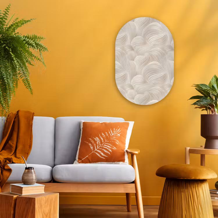 Forexbild Oval - Lines - Ventilator - Beige — 2