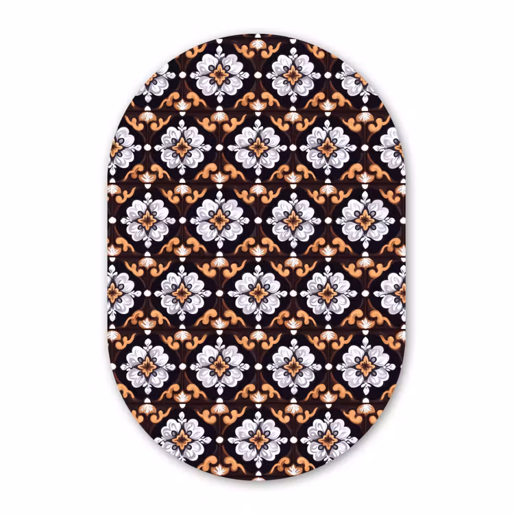 Forexbild Oval - Traditionell - Elementar - Farbenfroh — 1