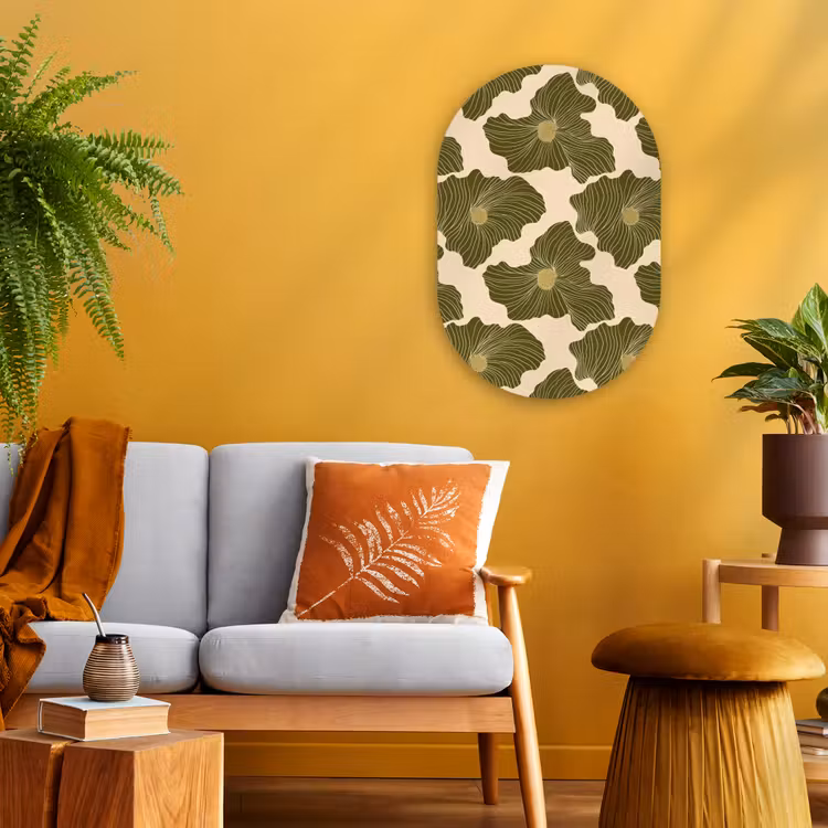 Forexbild Oval - Modern - Abstrakt - Grün — 2