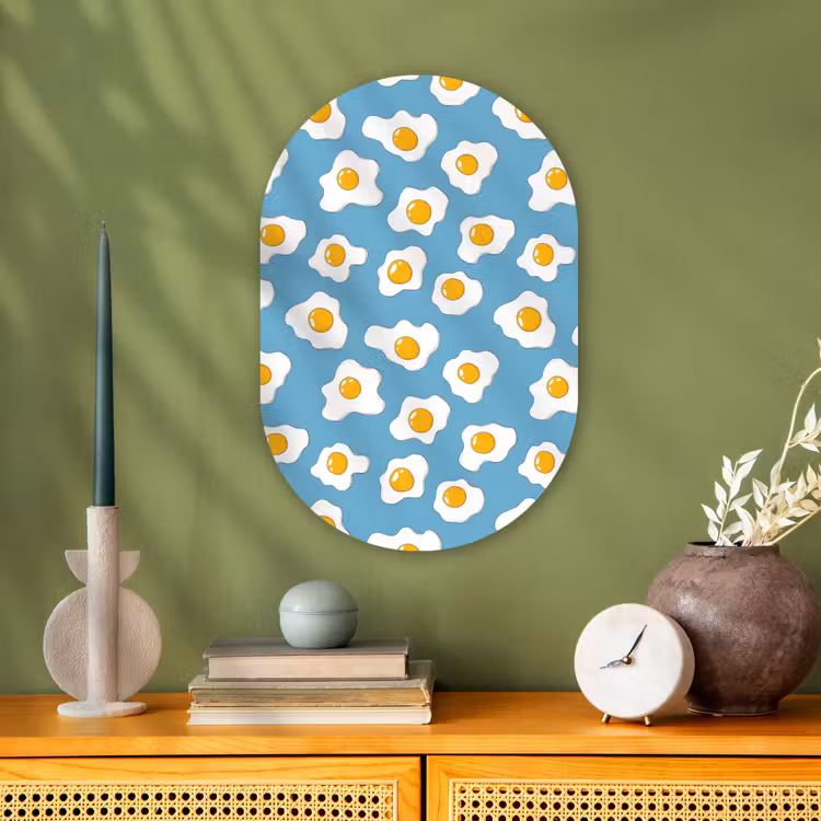 Forexbild Oval - Eier - Eigelb - Blau — 3
