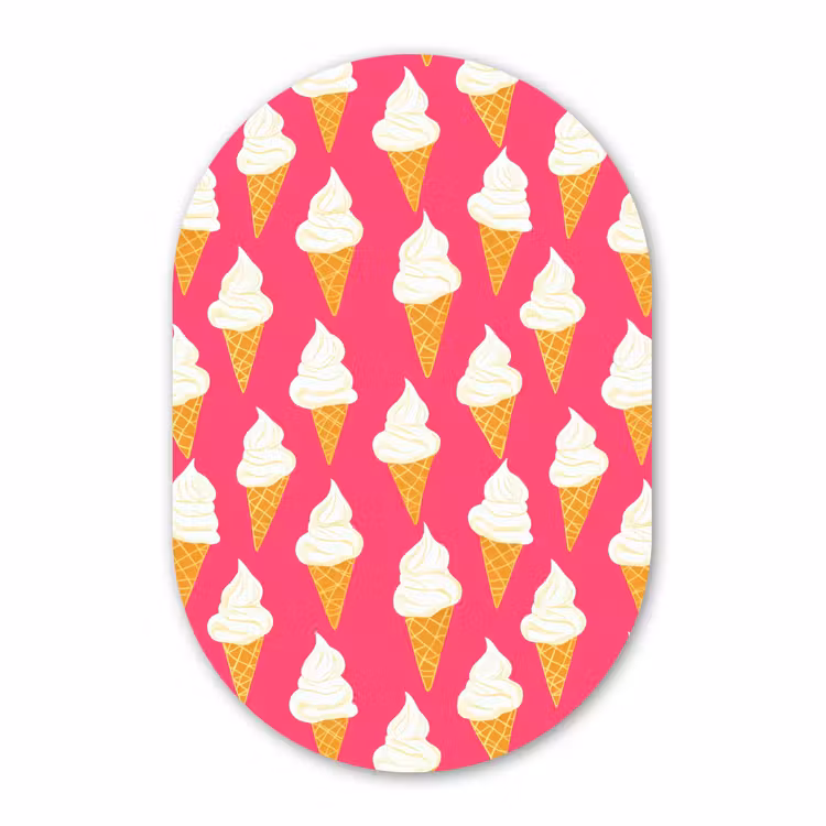 Forexbild Oval - Softeis - Hornisse - Rosa — 1