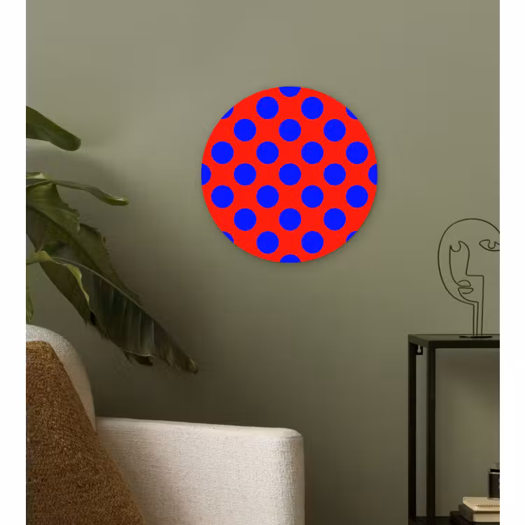 Forexbild Rund - Dots - Klassisch - Rot — 3