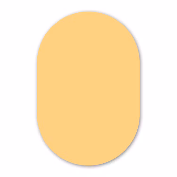 Forexbild Oval - Aprikose – Eis – Orange — 1