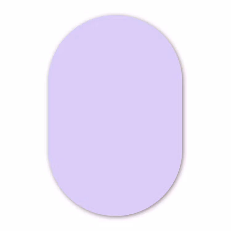 Forexbild Oval - Hell – Orchidee – Lila — 1
