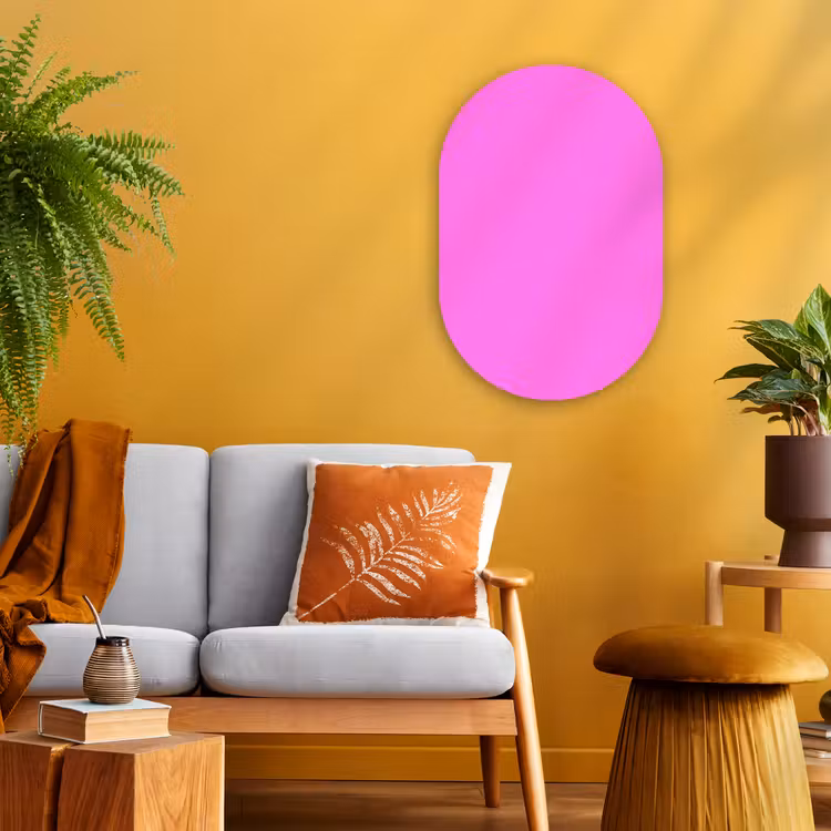 Forexbild Oval - Hell – Orchidee – Rosa — 2