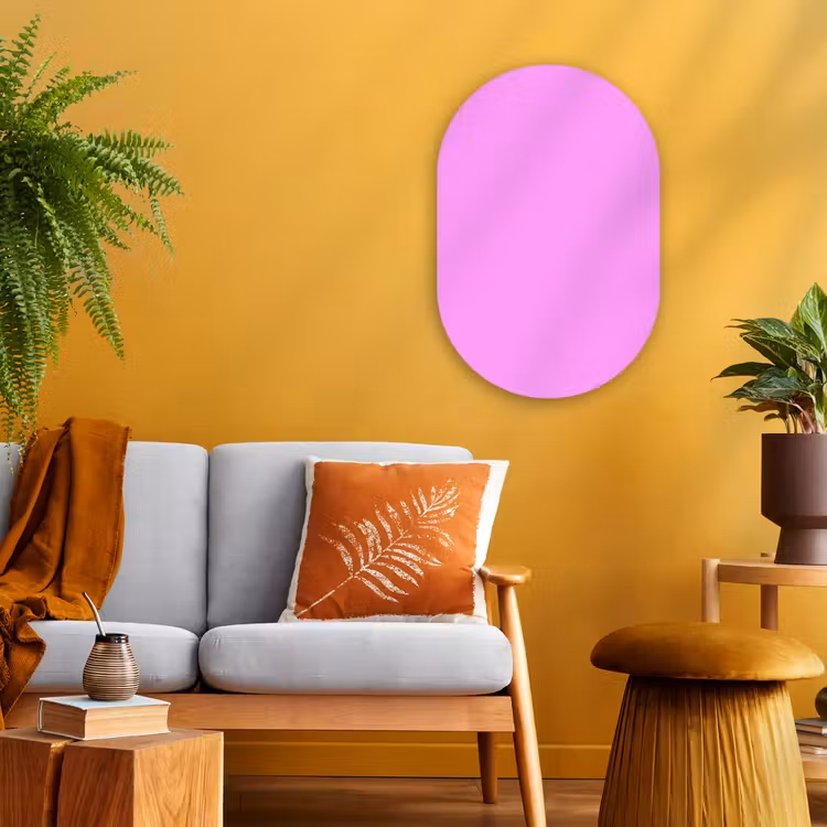 Forexbild Oval - Soft – Lavendel – Rosa — 2