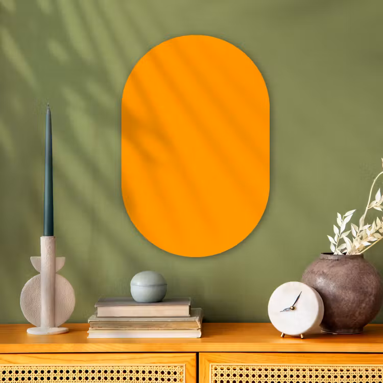 Forexbild Oval - Warm – Ocker – Orange — 3
