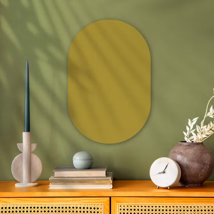 Forexbild Oval - Antik – Moos – Grün — 3