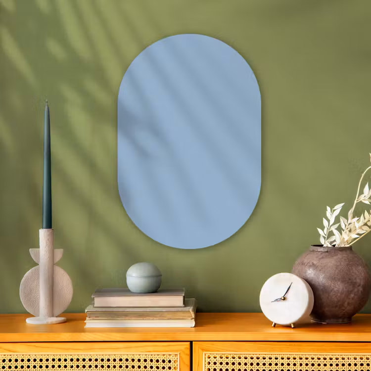 Forexbild Oval - Dusty – Denim – Blau — 3