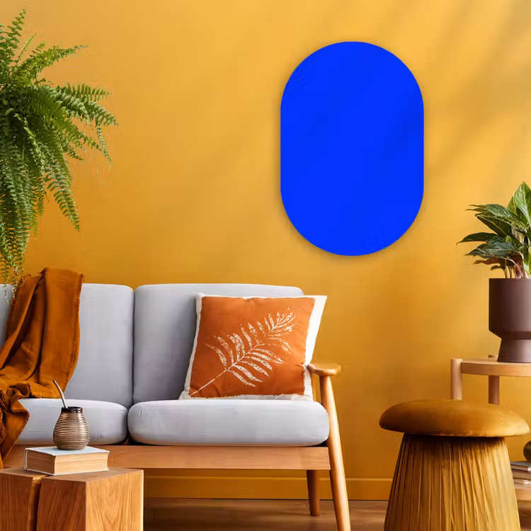 Forexbild Oval - Electric – Blue – Blau — 2